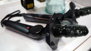 No, the Vive controllers don't actually have dildos stuck to them but we think it's a fun idea, don't you? ;)